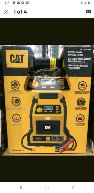  CAT  CJ1000CP 1000 Peak Amp Jump  Starter  Power Station 