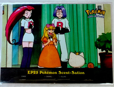 Pokemon Topps SCENT-Station  EP25 TV Animation Edition Blue Logo NM-MT  