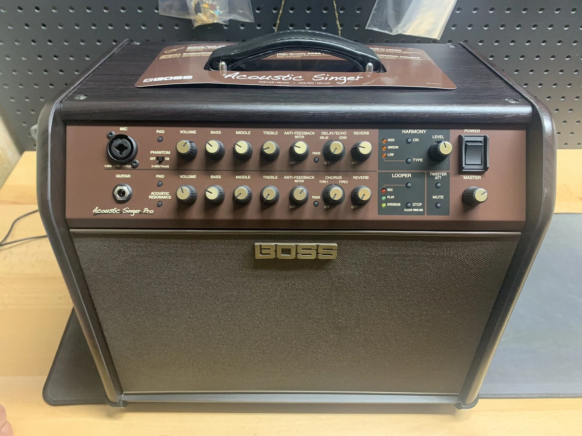 Boss acoustic 2024 singer pro used