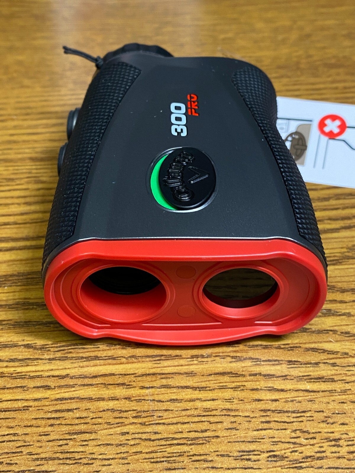 Callaway 300 Pro Black Red On/Off Switch Fast Focus Golf Laser