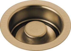 Delta Disposal Stopper Kitchen Sink Champagne Bronze-Certified Refurbished