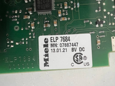 GENUINE OEM Miele Control electr.unit EPX 786 7454130