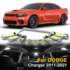 19 White LED Interior Light Kit For Dodge Charger 2011-2022 Map Dome Glove Trunk