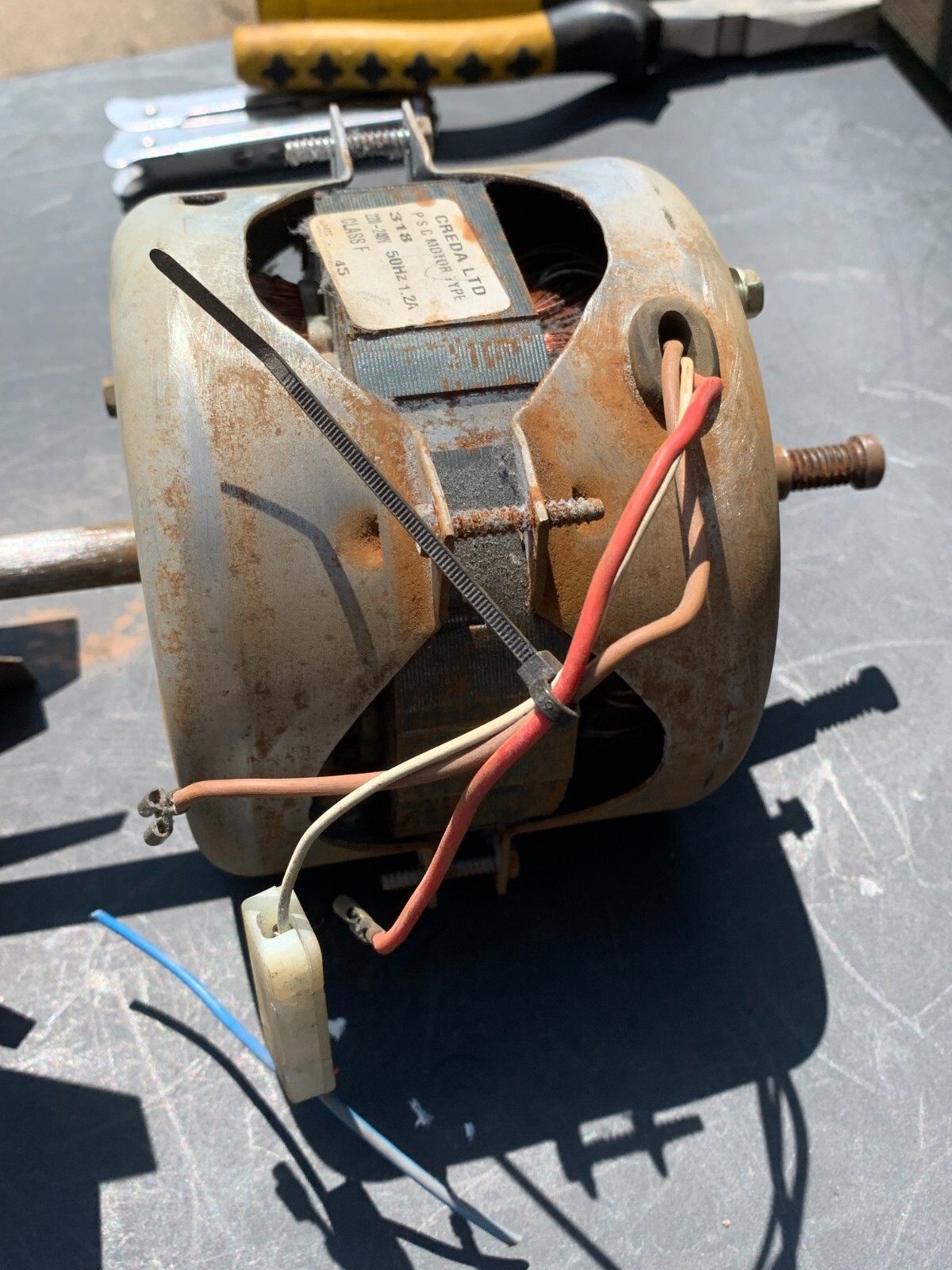 CREDA REVERSAIR SENSADRY TUMBLE DRYER ELECTRIC MOTOR PSC TYPE 318 eBay