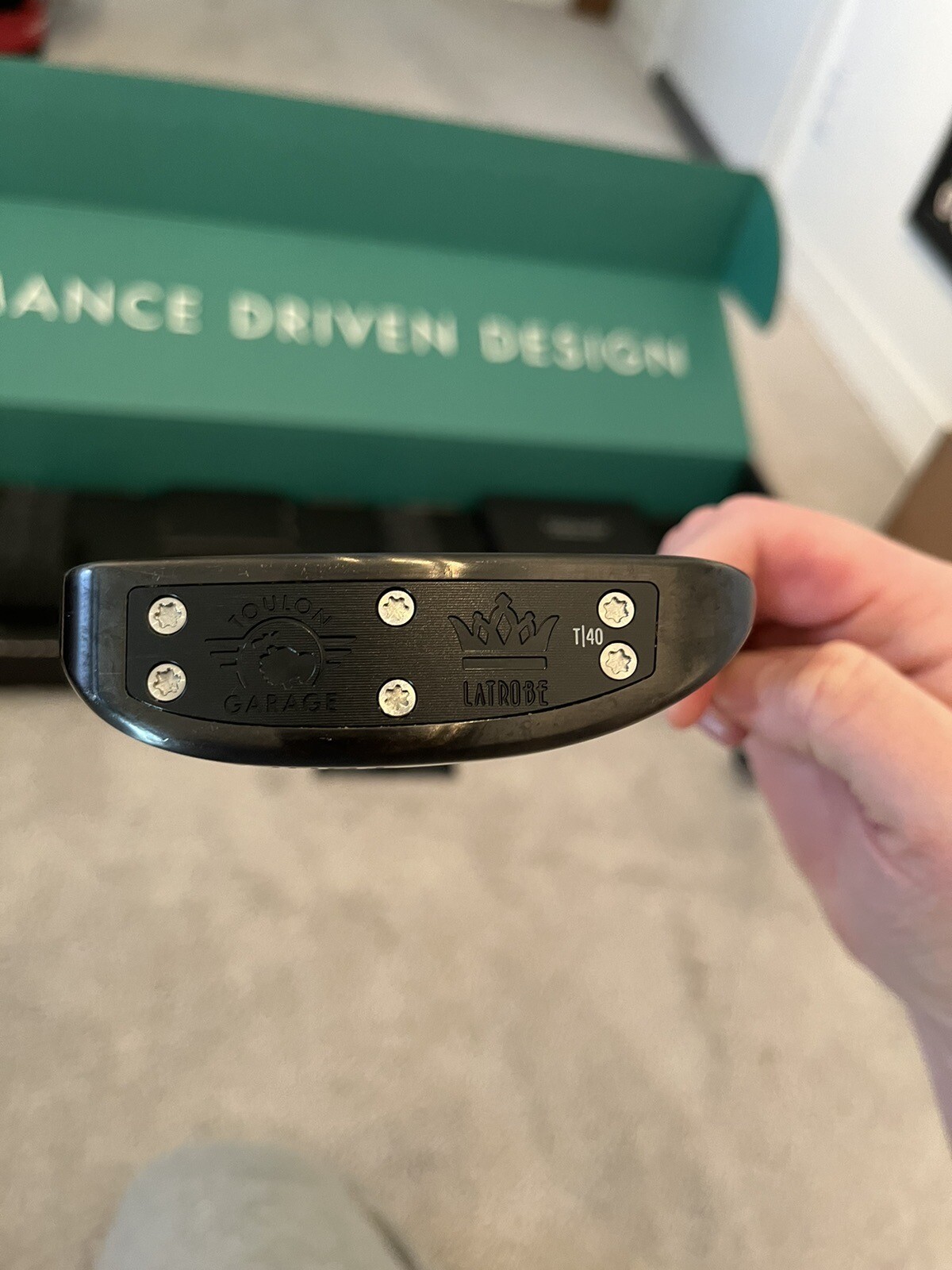 Toulon LATROBE Black Pearl 35” Putter eBay