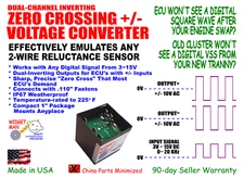 DUAL PLUS-MINUS VOLTAGE, Simulate 2-wire Reluctance from any Digital Signal