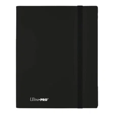 Ultra Pro Jet Black Display Album Holds 360 Cards with Side Loading Design