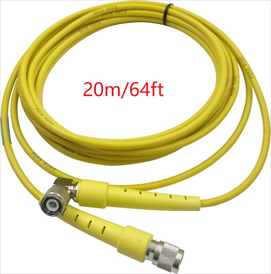 NEW TRIMBLE GPS R8 R7 5800 5700 SERIES 20M CABLE ANTENNA TNC-TNC RIGHT ANGLE