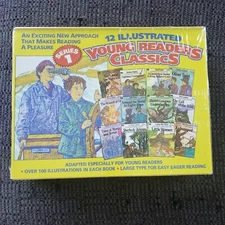 Young Readers Classics 12 Illustrated Books Great For Homeschooling Large Print