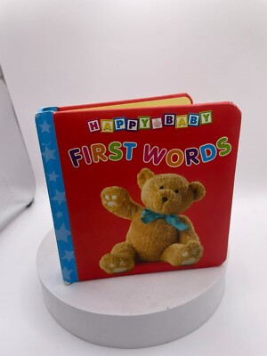Happy Baby First Words Hardback Book UK