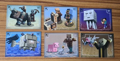 Panini Minecraft Adventure Trading Card Action Karten
