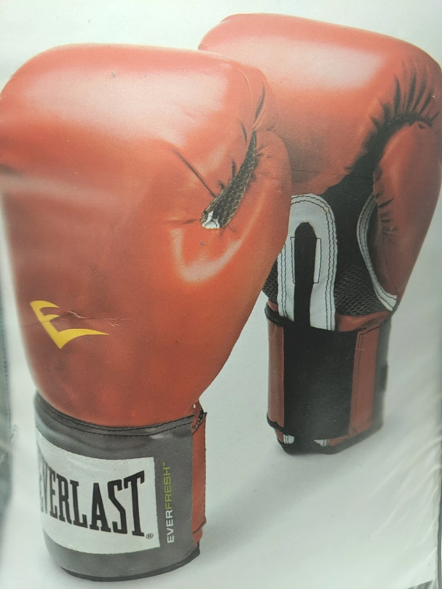 BRAND NEW Everlast Pro Style Training Gloves -RED 12oz