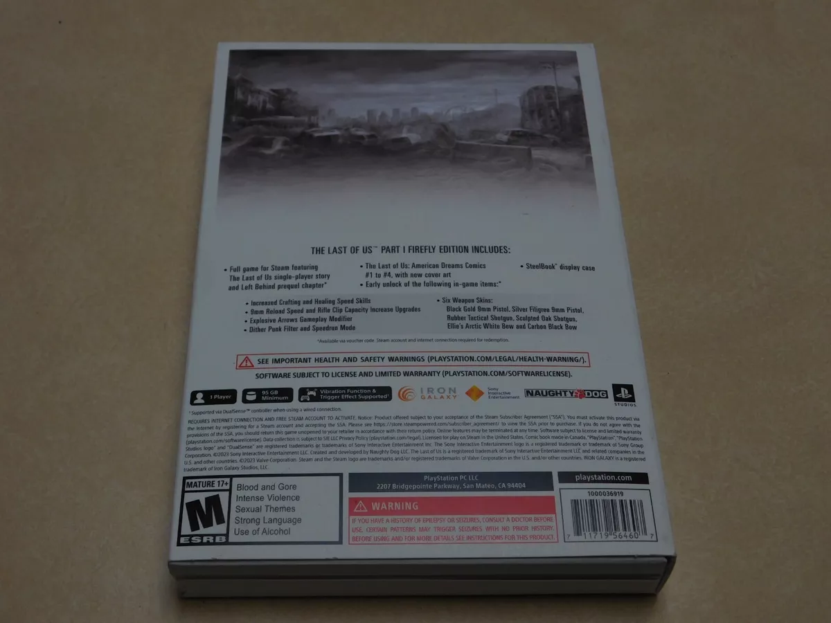 The Last of Us Part 1 PC Steam CD Key