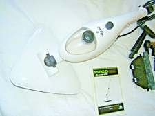 PIFCO PS001 1300W 6-in-1 Multi Function Steam Cleaner Floor Mop White