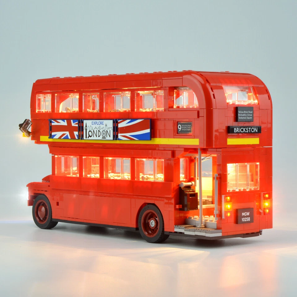 Upgraded Version LED Light Kit For Creator Expert London Bus LEGOs 10258 - Image 4 of 4