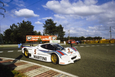 Henri Pescarolo Mauro Baldi Martini Lancia Lancia LC2 85 Le Mans 1985 Photo 7