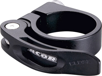 ACOR Forged Alloy Schnellspanner Sattelstützenklemme schwarz