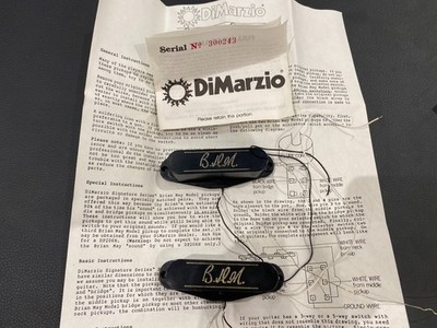 DiMarzio Brian May Middle & Bridge DP206 Single Coil Pickups | eBay