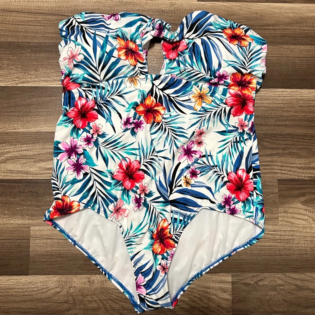 Hilor Women's One Piece Swimsuit Ruched Tummy Control Bathing Suits Front Twist Swimwear Monokini Black 6 At Women's Clothing Store