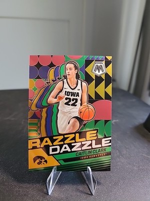 2024 Mosaic Prizm Caitlin Clark Collection Razzle Dazzle
