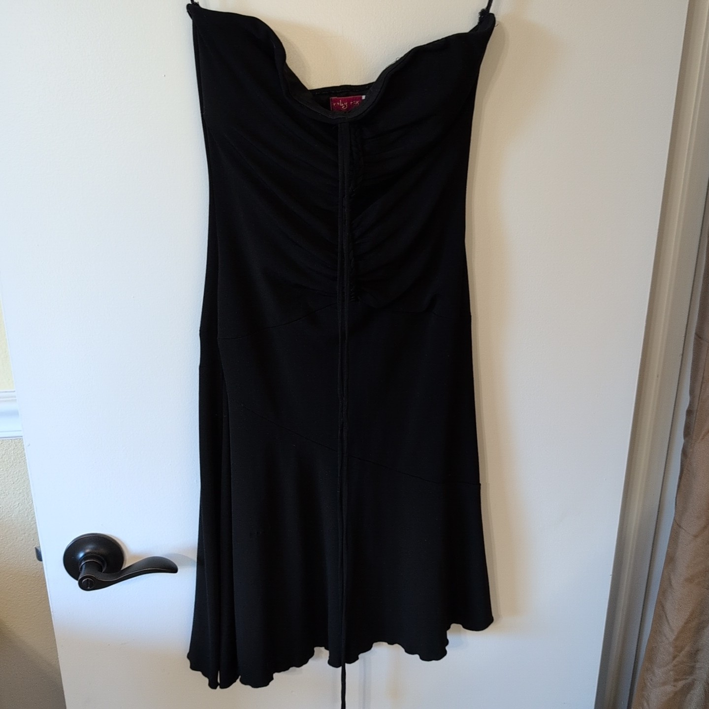 Womens  Black RUBY ROX LBD - Strapless Cocktail P… - image 13