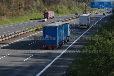 LKW Foto Planensattelzug Deutschland weiß FerriS #l8ur