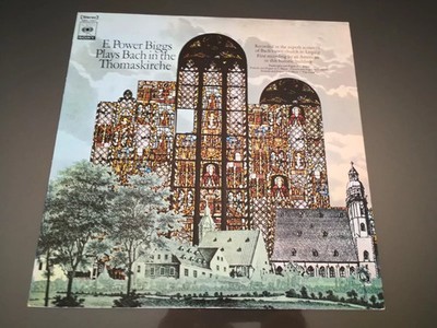 LP E. Power Biggs spielt Bach in der Thomaskirche Japan