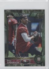 2015 Topps Chrome Mini Rookies STS Camo Refractor 13/99 Dres Anderson #169 2d7