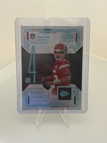 Patrick Mahomes II [Signature] #100 2025 Panini Score card