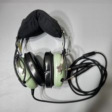 David Clark H10-13.4 General Aviation Headset w/ Volume Control- Excellent Cond.