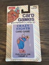 Hoyle Crazy Eights Card Game   Ages 3   Includes Rules for I Doubt It NIP