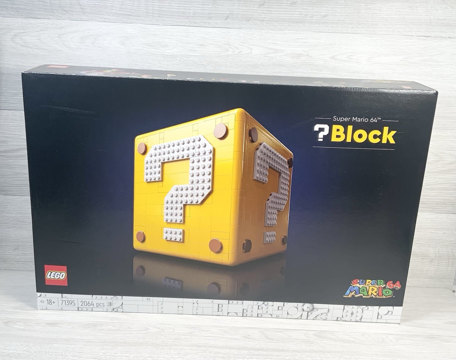LEGO Super Mario Super Mario 64 Question Mark Block Set 71395 New Sealed
