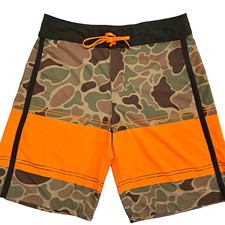 OP Board Shorts Mens 34 Camo Orange Surf Skate Resortwear Vibe