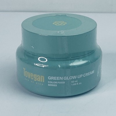 Tovegan ~ Green Glow-Up Cream 50mL / 1.69 fl oz Vegan Cruelty Free Moisturizer