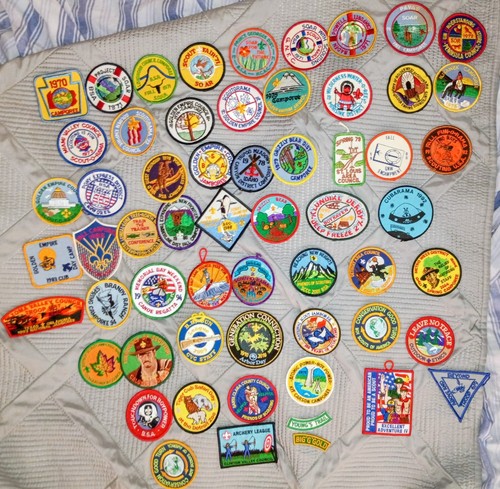 Vintage Lot of 58 Boy Scouts of America Patches 1970's - 2010 Lot 2