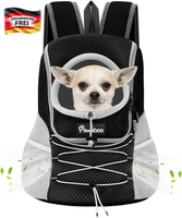 Hundetragetasche Rucksack FüR Kleine MittelgroßE Hunde Und Katzen Atmungsaktiv,