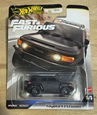Hot Wheels Premium FAST & FURIOUS TOYOTA FJ CRUISER *Damaged Card