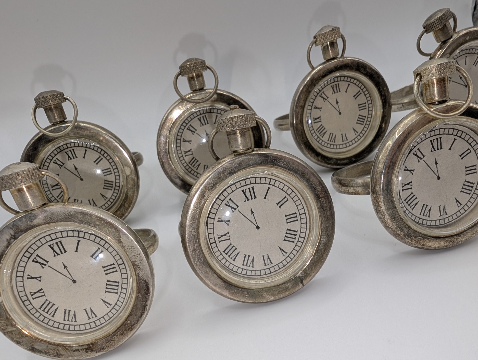 кольца для салфеток POCKET WATCH SILVERPLATE