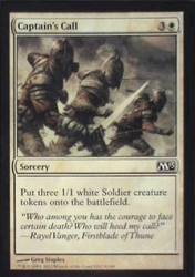 Captain's Call - Magic 2013 (M13) #9 Common