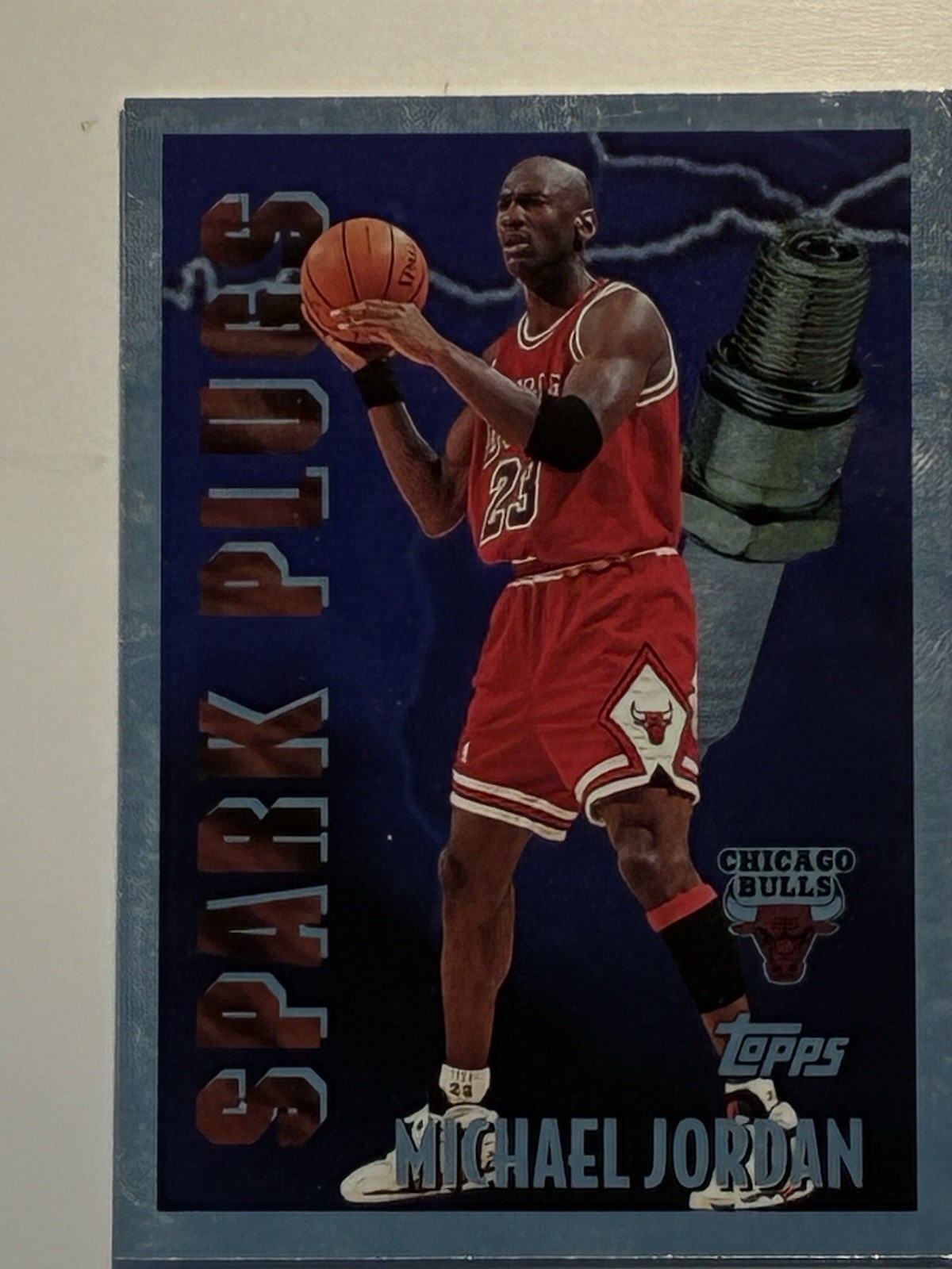 1995-96 Topps Spark Plugs Michael Jordan #SP2 Chicago Bulls HOF