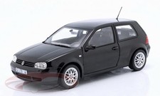 New Volkswagen VW Golf IV GTi year 1998 black 1:18 Norev Diecast Model Car