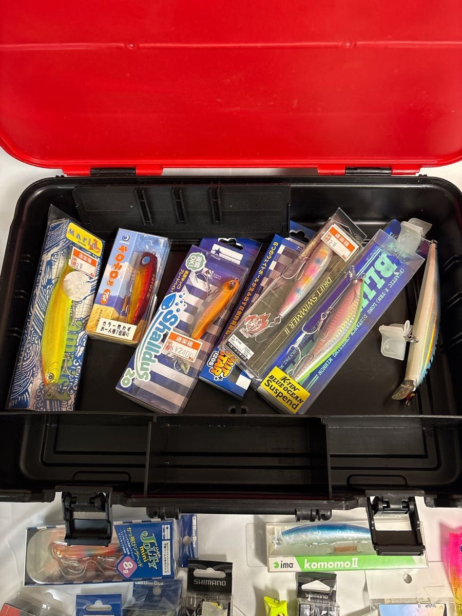 Large lure sea bass retirement set with blue fish lure - Image 5