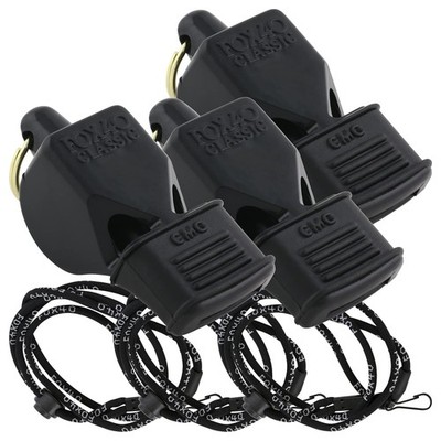 Classic CMG w/Breakaway Lanyard 3 Pack (Black) Pealess, 100dB, Coaching, Life...