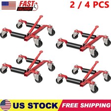 2pc4pc Wheel Dolly Jack Heavy Duty Vehicle Positioning Wfoot Pedal For Car Rv
