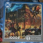 Thomas Kinkade Dark Knight Saves Gotham City DC Series 1000 Piece Puzzle NIB