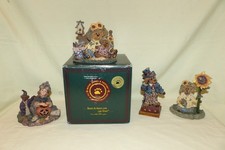 Vintage Boyds Bears Lot Of 4 Figurines Bearstone Collection