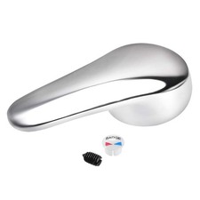 uxcell Faucet Lever Handle,40mm Cartridge Single Metal 1 Piece, Silver