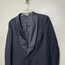 Suitsupply Blazer Mens 54 Black Tailored Fit Havana Tuxedo Super 110s C2299