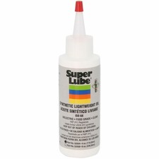 Multi-Purpose Lightweight Synthetic Oil ISO 68 Hydraulic Grade Clear, 4oz Bo...