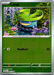 Lotad 005/094 Phantasmal Flames Reverse Holo